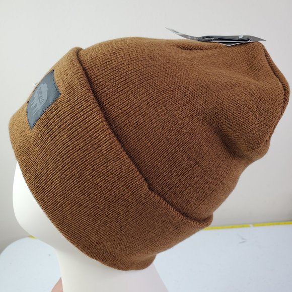 Buffalo Outdoors® Brown Buffalo Winter Knit Reflective Work Hat - Picture 2 of 6